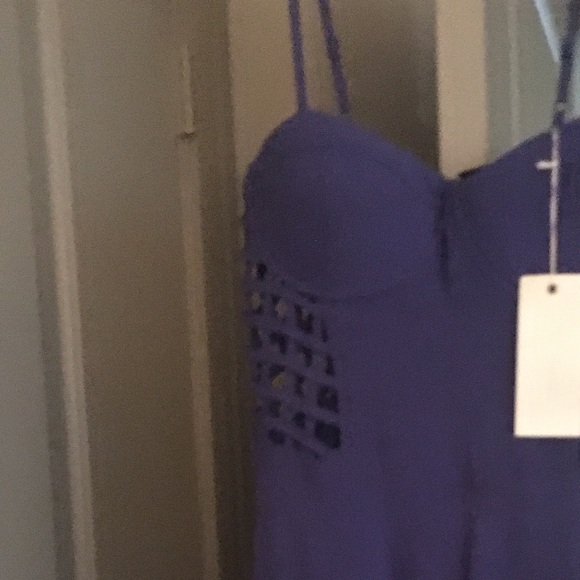 Blue midi dress - Picture 3 of 5